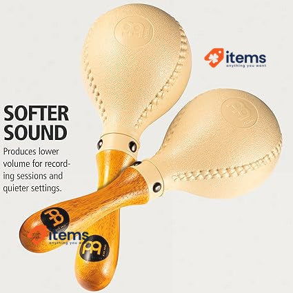 Meinl Percussion Session Maracas Hand Shaker Rattles with Synthetic Shells 2