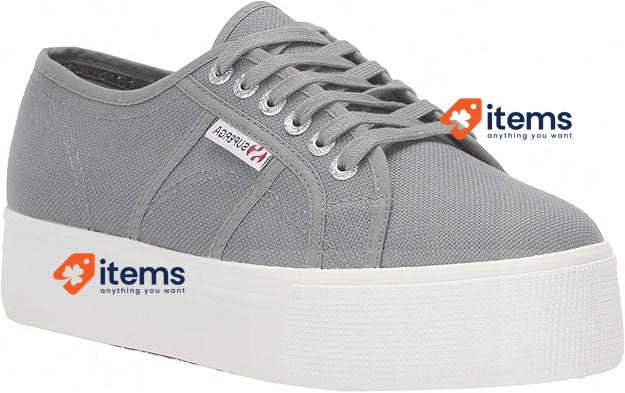 Superga Acotw Linea Up And Down Women’s Low - Top Trainers Grey Shoes