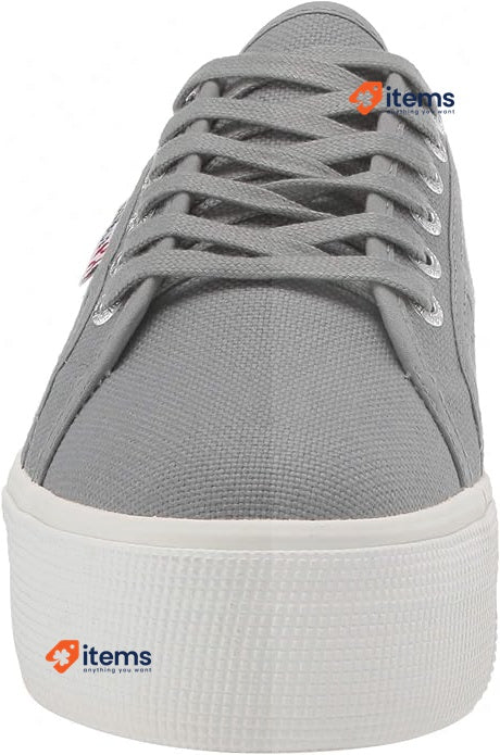 Superga Acotw Linea Up And Down Women’s Low - Top Trainers Grey Shoes