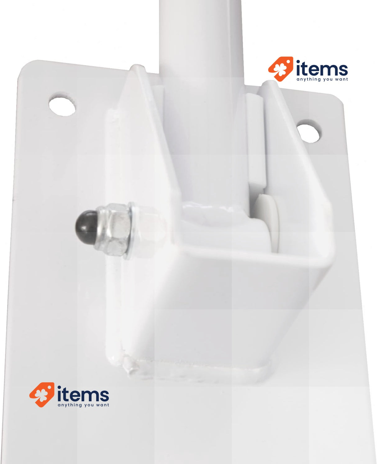 Mobiclinic Foldable Double Bath Safety Grab Bar With Toilet Paper Holder Model: