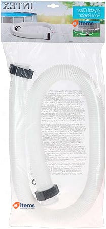 Intex Swimming Pool Hose with Fitting 2 inch Internal Thread - Grey 38 mm 150 cm