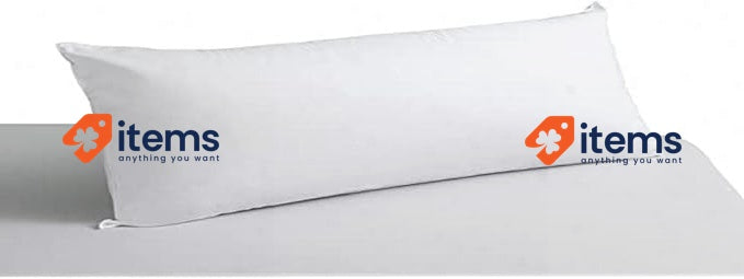 SAVEL Anti-Mite Cotton Pillow Case - 105cm White Pillowcase for Mite Prevention