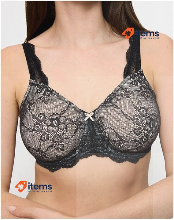Triumph Women's Minimizer Bra Nero (black), 32DD Bras Sets Lingerie Nightwear