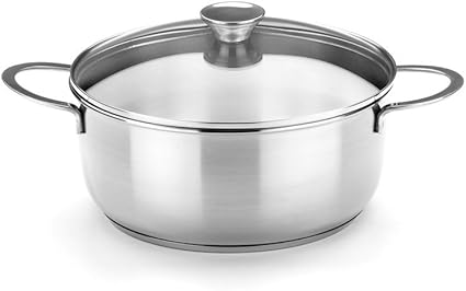 Braisogona Ancora Stainless Steel Casserole, 26 cm