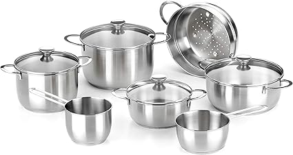 Braisogona Ancora Stainless Steel Casserole, 26 cm