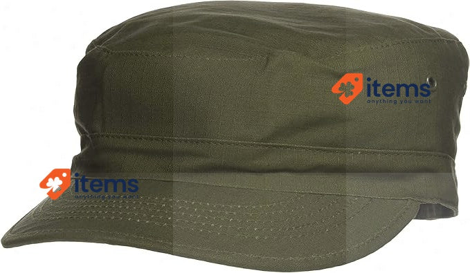 Mil - Tec 12308001 Men's Baseball Cap Oliva Large Olive Caps Hats Mil-Tec