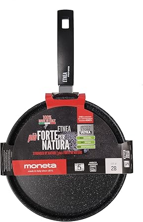 Moneta Etnea Artech Ultra Pancake Pan Black 28 m