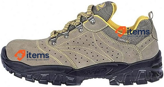 COFRA New Nilo Security Shoes Beige/Amarillo Size UK 10 EU 44 NT060 W44 Yellow