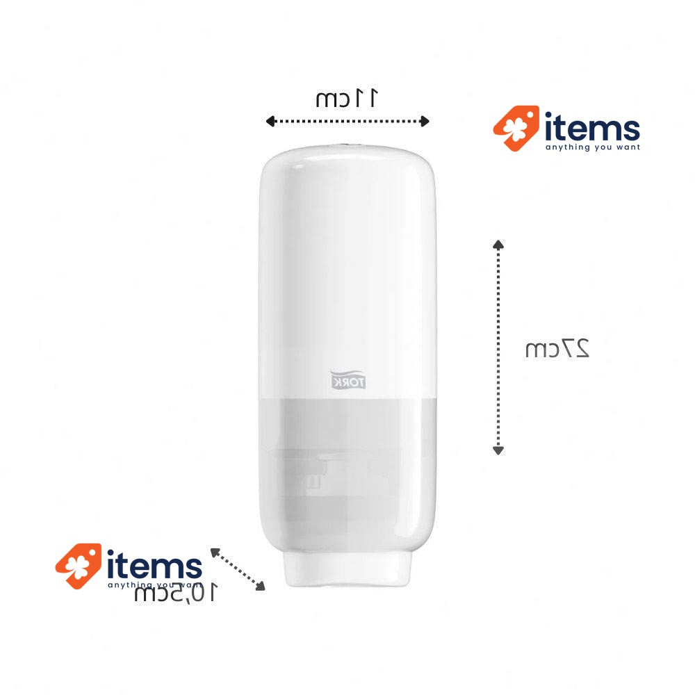 Tork Skincare Wall Mounted Dispenser with Intuition Sensor White S4, Hygienic