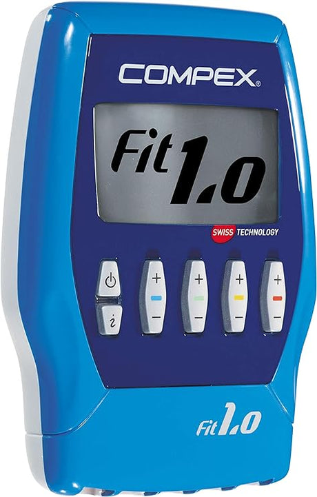 Compex FIT 1.0 Muscle Electric Stimulators ‎Compex Device For Unisex Blue