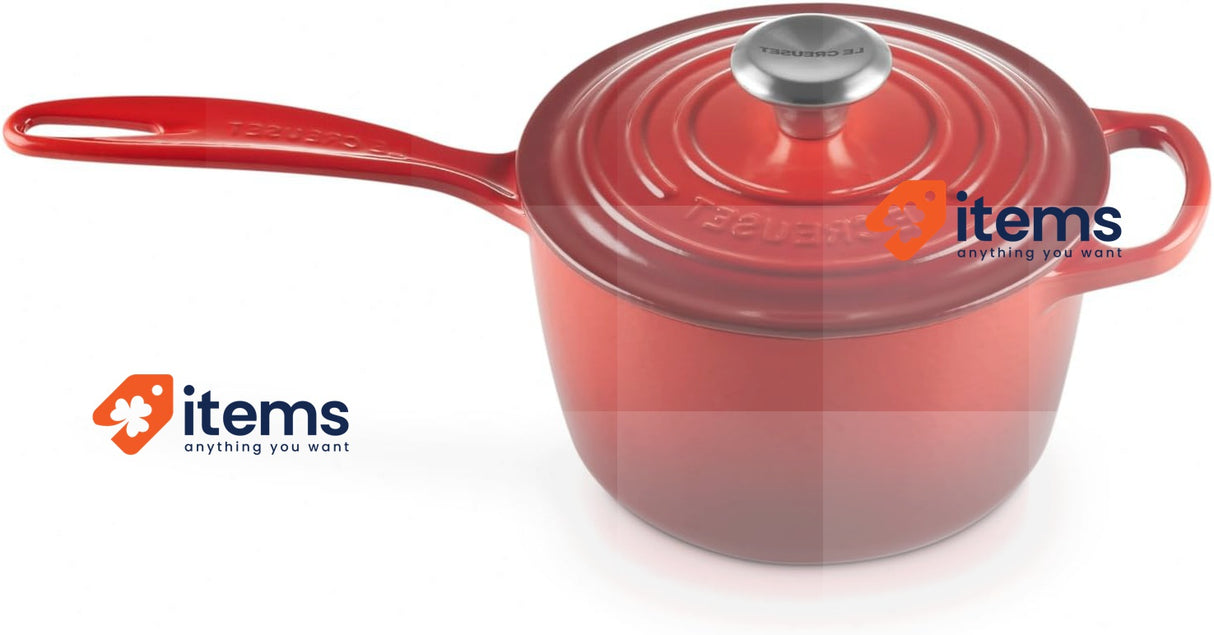 Le Creuset Signature Round Cast Iron Saucepan Diameter 16 cm 1.2L (Damaged)