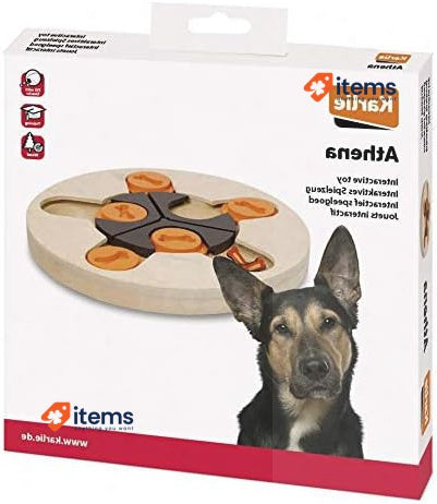 Karlie K&F Athena 25 Intelligence Toy For training Dog s Brains WOODEN 25CM