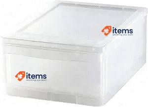 Sundis Clear 8L - Transparent Drawer Storage Box Boxes Solutions Home Furniture