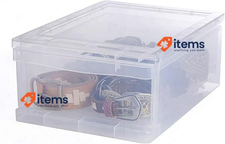 Sundis Clear 8L - Transparent Drawer Storage Box Boxes Solutions Home Furniture