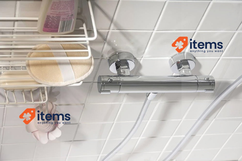 Schutte 52465 London Shower Thermostatic Mixer Chrome