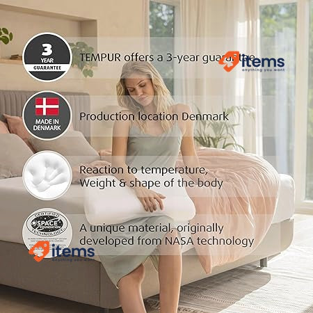 TEMPUR Millennium Queen Neck Support Pillow, M