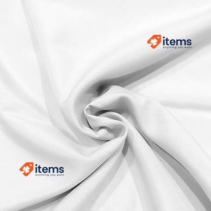 Soleil D'ocre ALIX White Square Stain Resistant Tablecloth 180x180 Cm