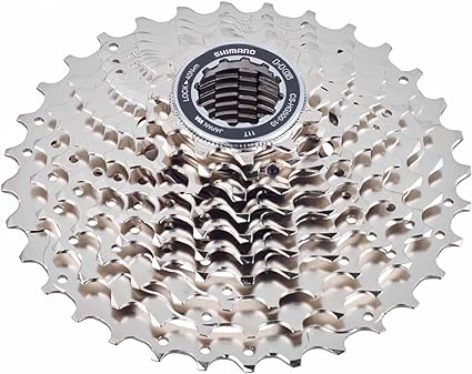 SHIMANO Cshg50010132, Unisex Adult Cassette Silver Single