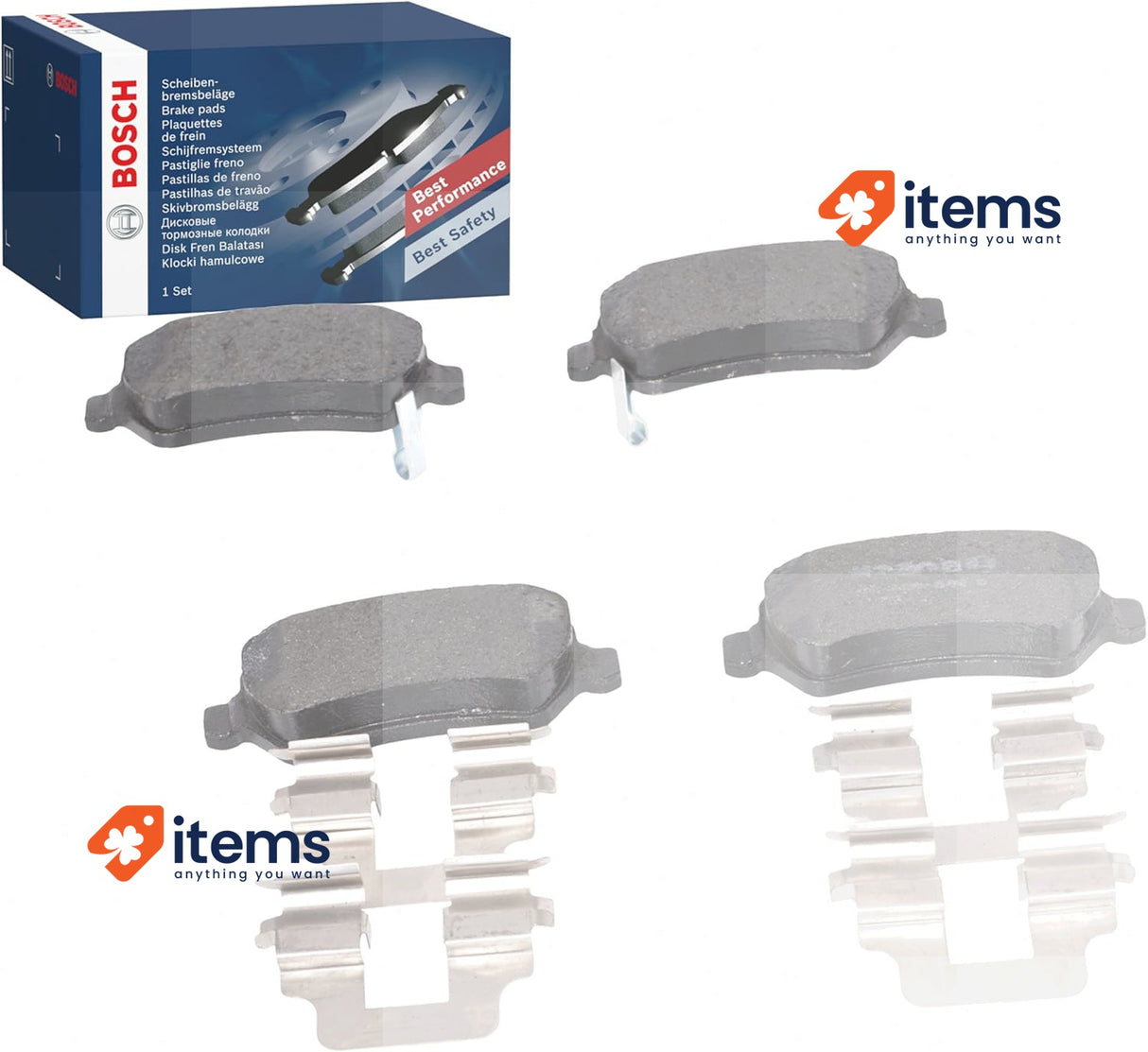 Bosch 986494654 Brake Pad