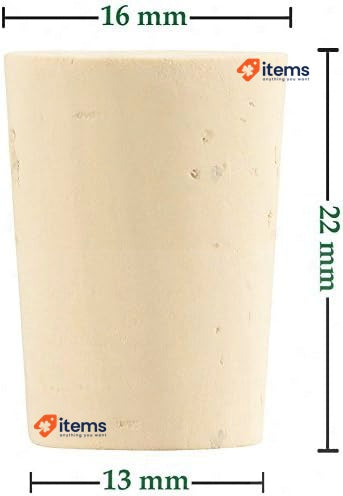 Kork - Deko 100 Tapered Corks (conical Cork, Bung Stopper) Length Mm 13 16 22x16