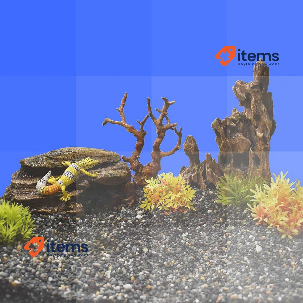 Nobby Roots Aquarium Ornaments, L15 x 8 x 17.5 cm Resin Brown