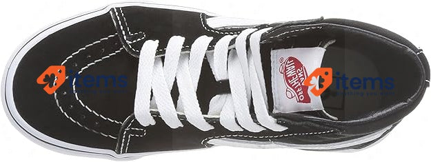 Vans Unisex Old Skool Classic Canvas Sneaker Sk8-Hi Kids Size UK 12, EU 30.0