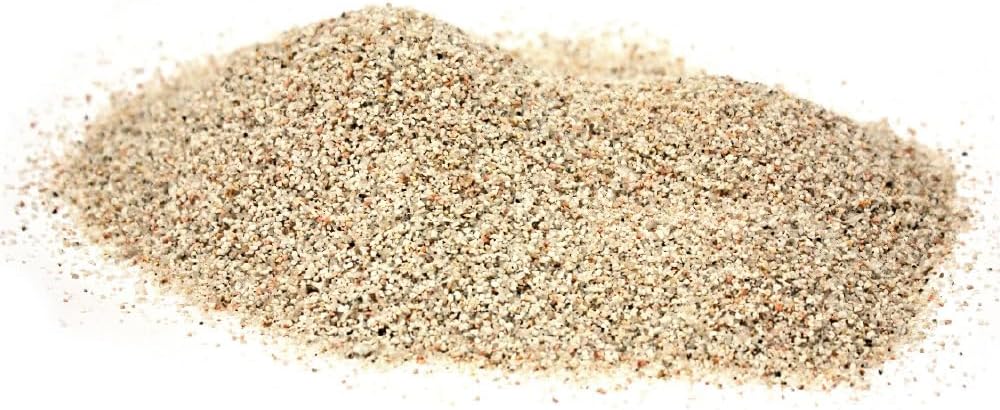 Amtra Ivory Quartz Finest Freshwater Saltwater Sand 0.8-1.2mm Grit 5kg - White
