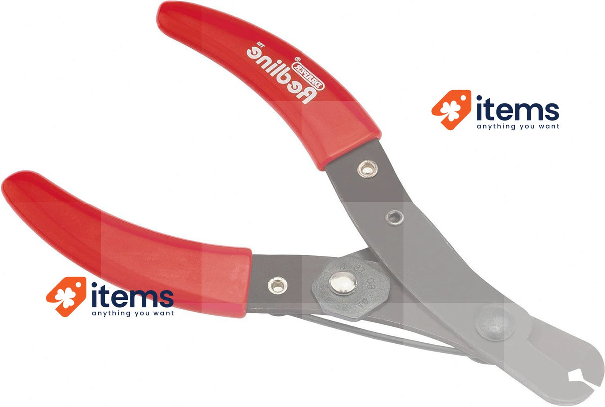Draper Redline 67650 125 mm Wire Stripper Red Blue