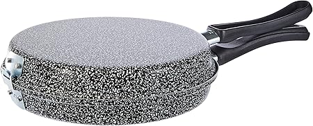 Home Non-Stick Omlette Turner Stone, Black/Silver, 22 cm
