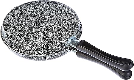 Home Non-Stick Omlette Turner Stone, Black/Silver, 22 cm