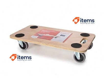 TOOLLAND Perel QT106 Furniture Dolly 56 X 30 Cm Maximum Load 150 Kg Carrier
