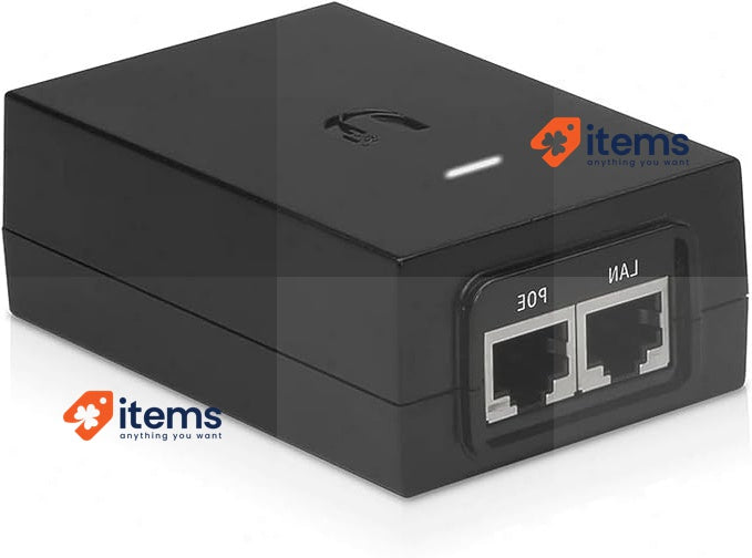 Ubiquiti Networks Gigabit PoE Injector, 24V/30W, Black