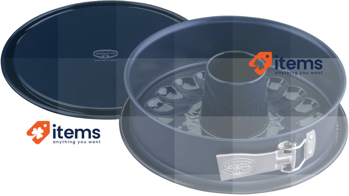 Dr. Oetker Springform A 26 cm back-Liebe Emaille Includes flat and pipe bottom