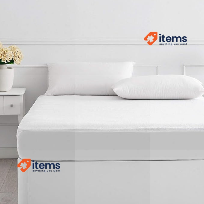Pikolin Home Waterproof Mattress Protector Cottonwhite 105 x 190/200cm 200 cm
