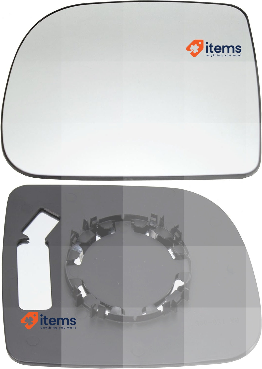 TarosTrade 57-0693-R-47344 Mirror Glass Replacement for Renault Kangoo, Express