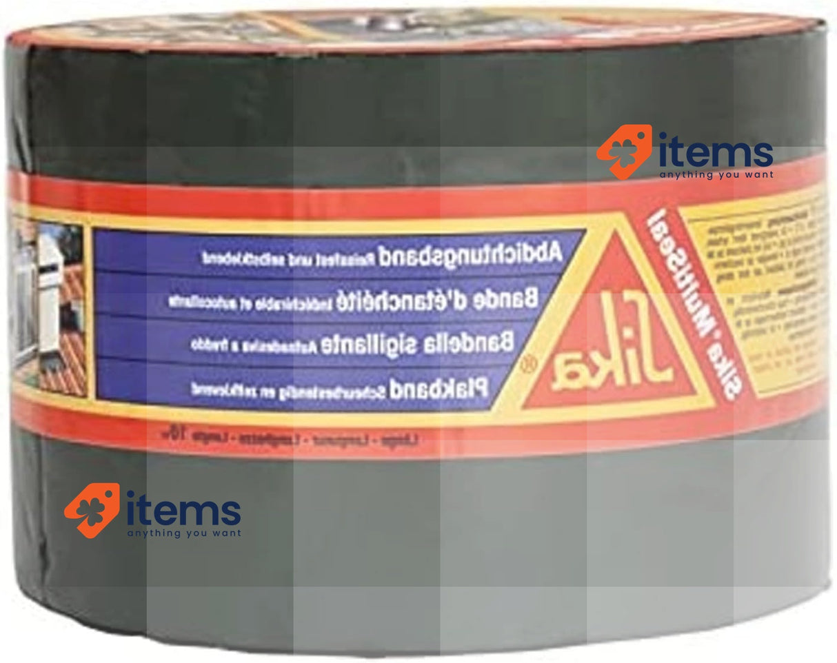 Sika Self Adhesive For Repair Roofs And Fissures In Buildings 10m X 150mm - 10 M