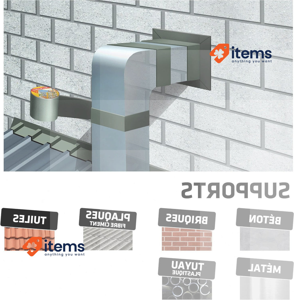 Sika Self Adhesive For Repair Roofs And Fissures In Buildings 10m x 150mm