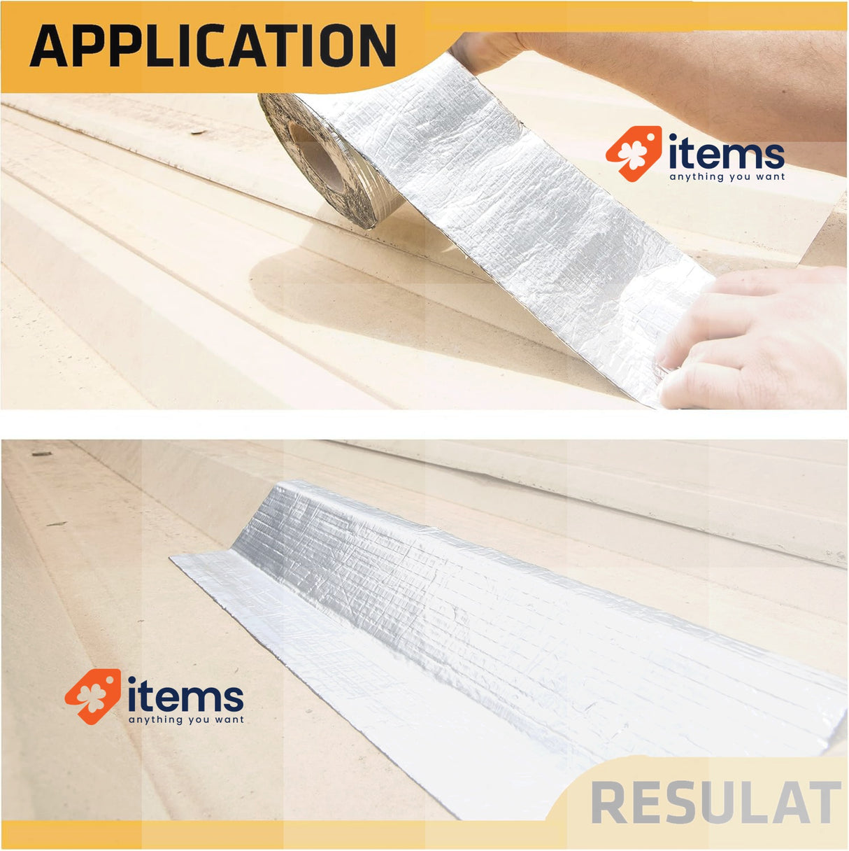 Sika Self Adhesive For Repair Roofs And Fissures In Buildings 10m x 150mm