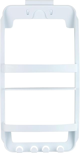 WENKO 8409100 Universal bathroom rack, Polypropylene, 26 x 54.5 x 11.5 cm