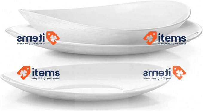 Bormioli Rocco & Figlio Table Service, White One Size Set Of 18 Plates 18 Piece