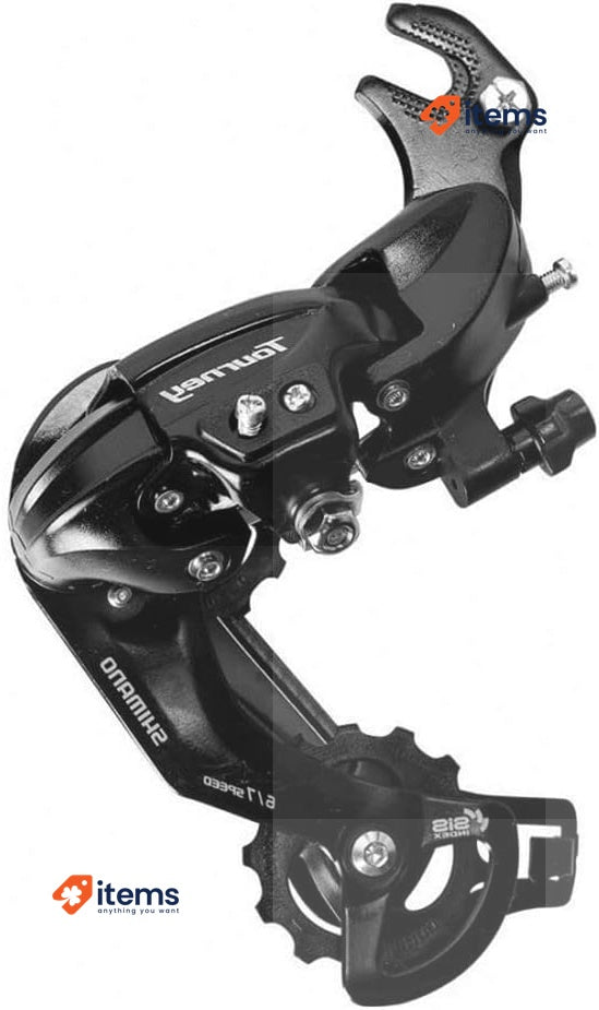 Shimano Rear Derailleur 6/7v Rd-ty300 Tourney TX, Unisex Adult, Black RDTY300B