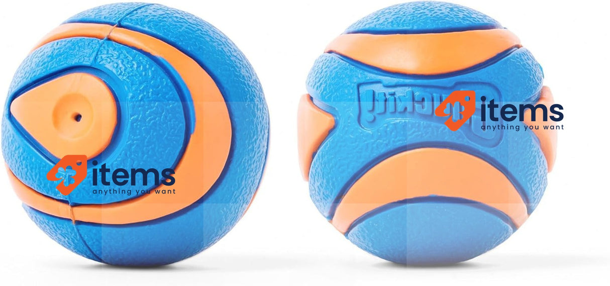 ChuckIt! Ultra Squeaker Ball Dog Toy, Durable High Bounce 2 Pack
