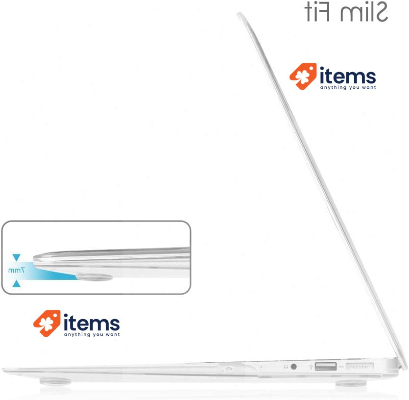 FINTIE Case Compatible With Macbook 2012 - 2017 A1466 A1369 Air Inch Clear Slim