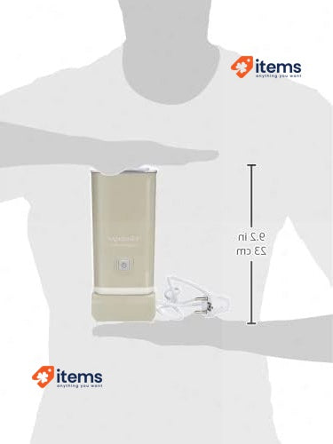 Ariete 2878/03 Milk Frother Vintage Style, Easy Pour Spout, Easy Clean, Beige