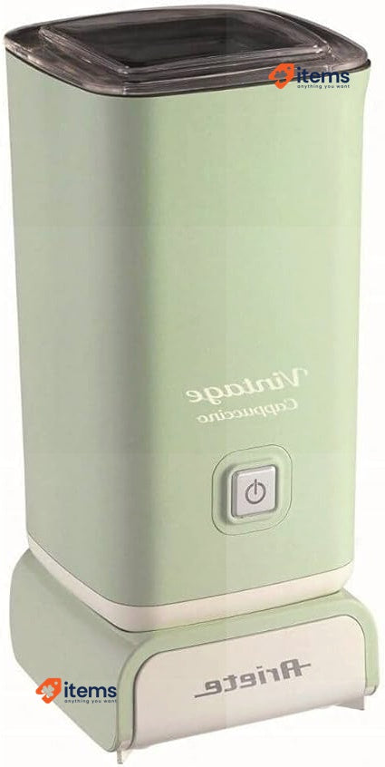 Ariete Capuccinatore 2878, Retro Style Electric Milk Frother 250 ml Green