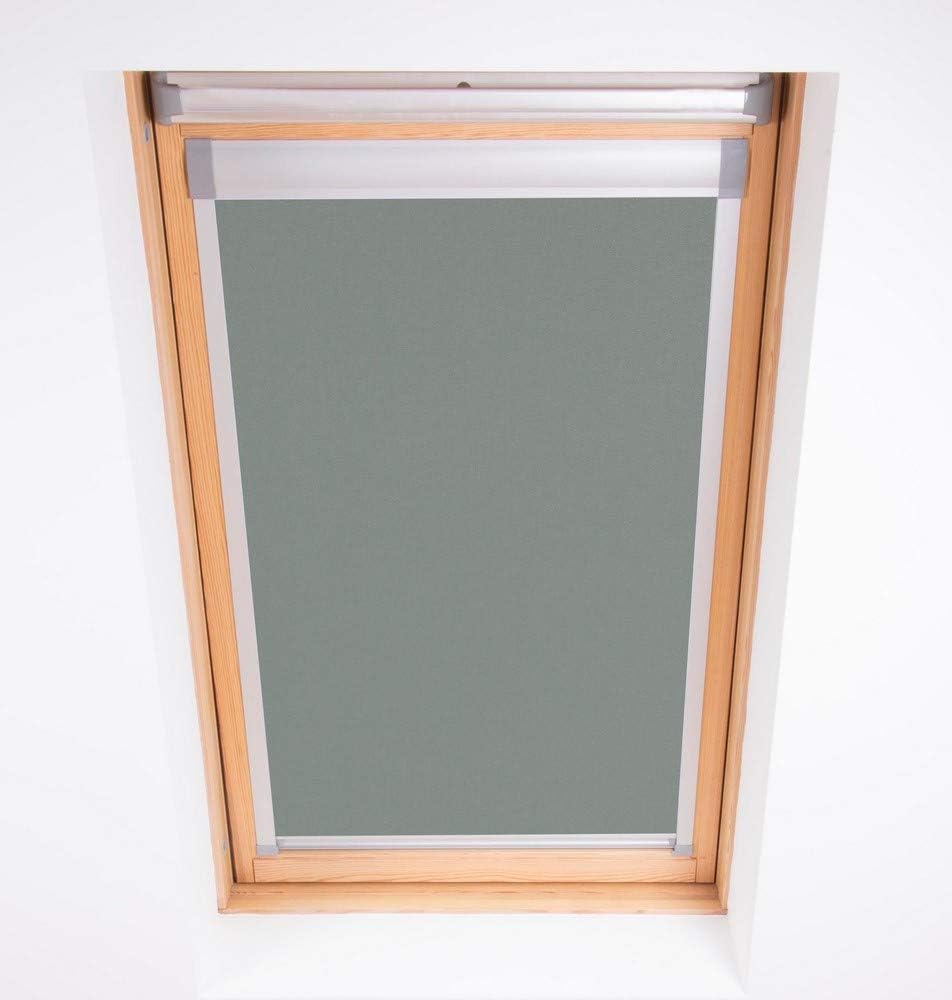 Bloc Skylight Blind for Velux Roof Windows Blockout, Pewter, P04
