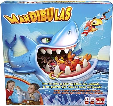 Goliath Mandibulas The Most Fun Fishing Board Game Children's Ages 4+