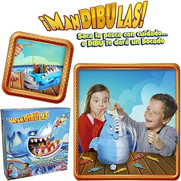 Goliath Mandibulas The Most Fun Fishing Board Game Children's Ages 4+