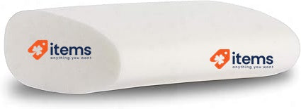 VIP Very Important Memory Foam Neck Pillow With Medical Display White V I P Zip
