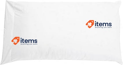 Amazon Basics Pillowcase, 2 Count, Bright White, 80 Cm L X 50 W Microfiber Size